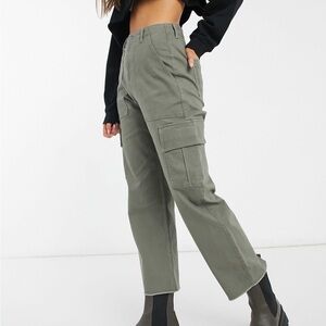 Khaki Women's Cargo Pants